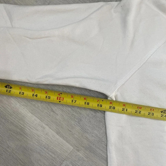 Vintage Baseball Anaheim ANGELS White 1/4 Zip Pullover Sweater Size M - Picture 11 of 16